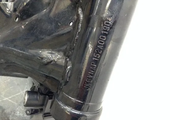 Main Frame Chassis EZ 2002 Kawasaki Vulcan 1500 VN1500P Mean Streak 1641