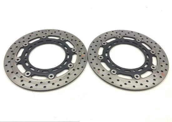 Left Right Front Brake Disc Rotors Set 2002 Yamaha YZF R1 1640A