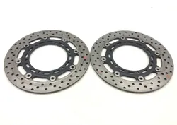 Left Right Front Brake Disc Rotors Set 2002 Yamaha YZF R1 1640A