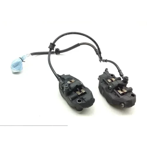 Left Right Front Brake Calipers Pads Set from 2008 Honda CBR 600RR 1632A 3