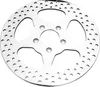 Harddrive 5 Spoke Rear Brake Rotor Disc Stainless Polished 11.5in. DO NOT LIST CUSTOM FITMENT