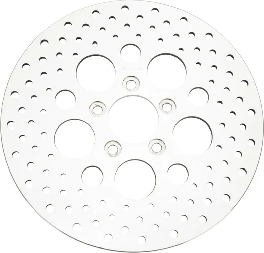 Harddrive Drilled Front Brake Rotor Disc Stainless Machined 11.5in.