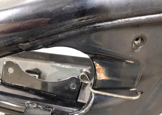 Main Frame Chassis EZ 2003 Kawasaki Vulcan 1500 VN1500P Mean Streak 1628