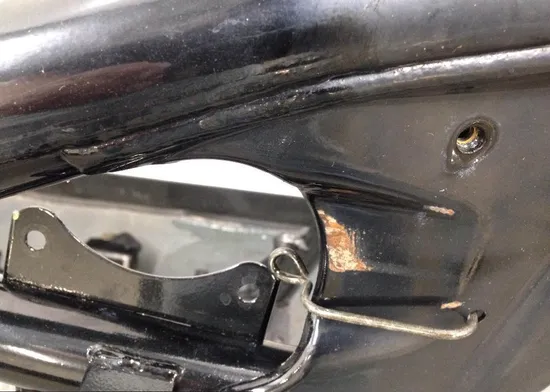 Main Frame Chassis EZ 2003 Kawasaki Vulcan 1500 VN1500P Mean Streak 1628