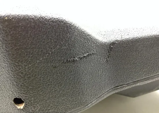 Left Bed Side Plastic from 2014 Honda 700 Pioneer