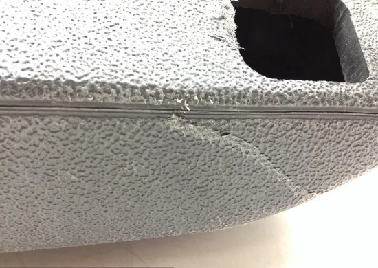 Right Bed Side Plastic from 2014 Honda 700 Pioneer