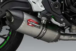Yoshimura AT2 Street Slip On CF Tip  Exhaust Pipe Muffler
