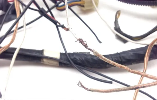 Main Engine Wiring Harness 1986 Kawasaki Voyager XII ZG1200B 1424 x