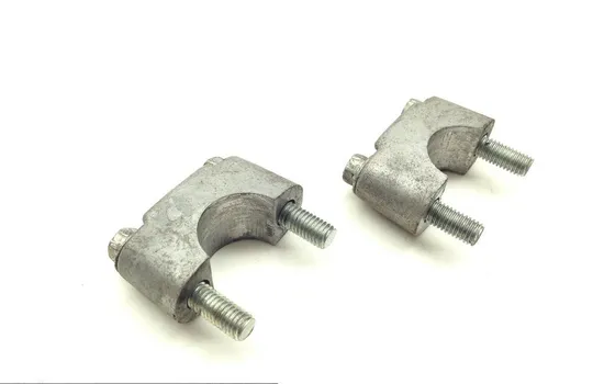 Handle Bar Mount Clamps 1986 Kawasaki Voyager XII ZG1200B 1424