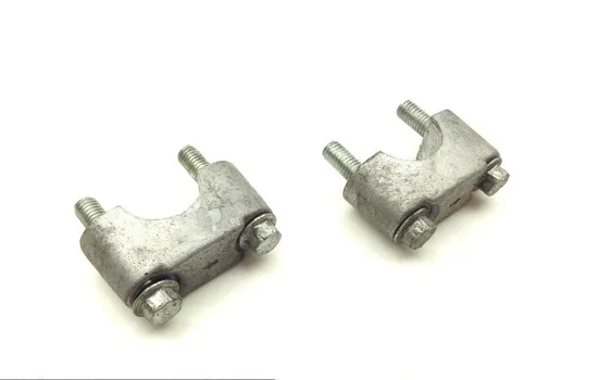 Handle Bar Mount Clamps 1986 Kawasaki Voyager XII ZG1200B 1424