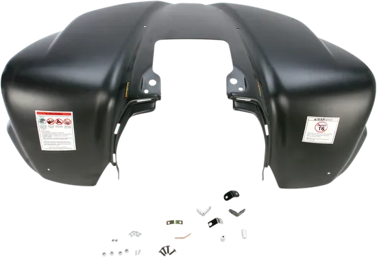 Maier Stealth Black Polyethylene Race Front Fender Fairing Guard
