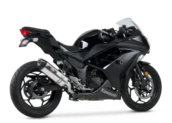 Yoshimura R-77 Street Slip On SS Exhaust Pipe Kawasaki Ninja 300