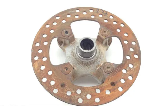 Front Wheel Hub with Rotor A 2003 Kawasaki Prairie 650 KVF650A 4x4 1664 x