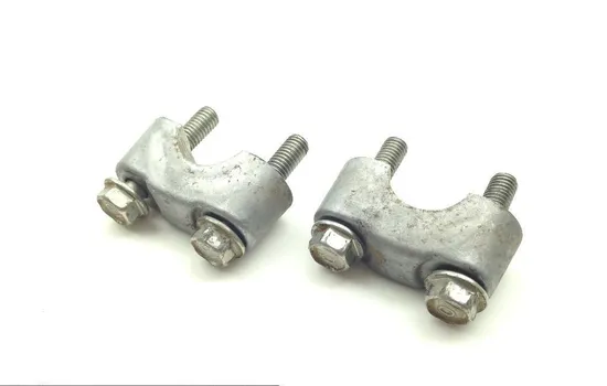 Handlebar Handle Bar Mount Clamps 7/8 03 Kawasaki Prairie 650 KVF650A 4x4 1664