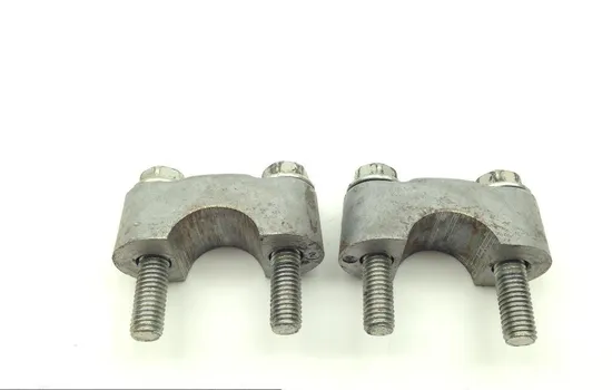 Handlebar Handle Bar Mount Clamps 7/8 03 Kawasaki Prairie 650 KVF650A 4x4 1664