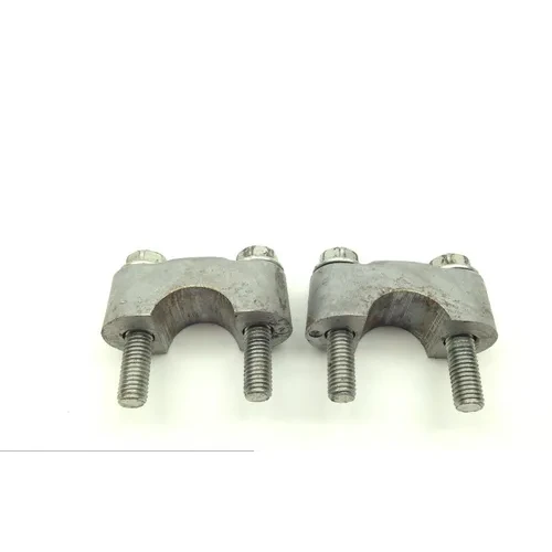 Handlebar Handle Bar Mount Clamps 7/8 03 Kawasaki Prairie 650 KVF650A 4x4 1664 10
