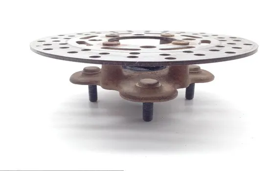 Front Wheel Hub with Rotor A 2000 Yamaha Grizzly 600 YFM600F 4x4 1666A