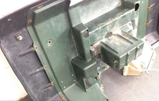 Rear Fender Fenders Plastic 2000 Yamaha Grizzly 600 YFM600F 4x4 1666A