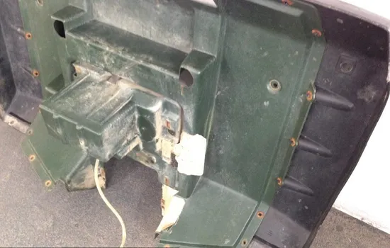 Rear Fender Fenders Plastic 2000 Yamaha Grizzly 600 YFM600F 4x4 1666A