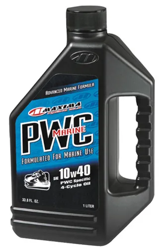 Maxima PWC Marine 4 Stroke Mineral Engine Motor Oil 10W40 1 Liter Quart 4