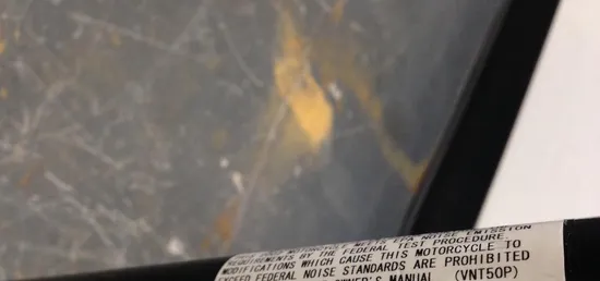 Main Frame Chassis EZ 2002 Kawasaki Vulcan 1500 VN1500P Mean Streak 1678