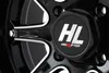 HL4 Front Rear Wheel Gloss Black Machined 14x7 4/137 4+3 10mm