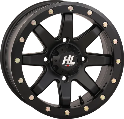 HL9 Beadlock Front Rear Wheel Matte Black 14x7 4/137 6+1 50mm