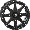 HL10 Front Rear Wheel Gloss Black 14x7 4/137 5+2 30mm