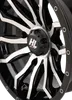 HL21 Front Rear Wheel Gloss Black 14x7 4/156 4+3 10mm
