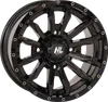 HL21 Front Rear Wheel Gloss Black 14x7 4/137 4+3 10mm
