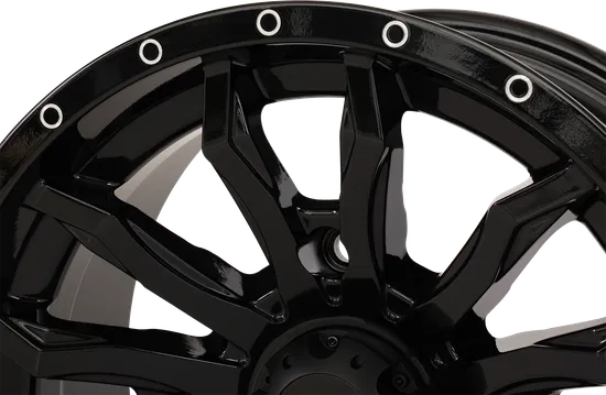 HL21 Front Rear Wheel Gloss Black 14x7 4/156 4+3 10mm 3