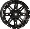 HL22 Front Rear Wheel Gloss Black 14x7 4/137 4+3 +10mm