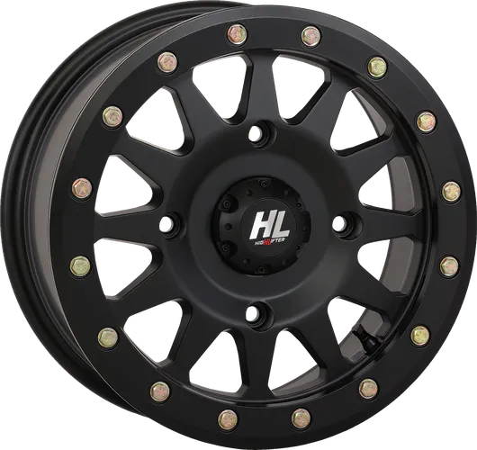 HLA1 Beadlock Front Rear Wheel Matte Black 14x7 4/156 5+2 40mm