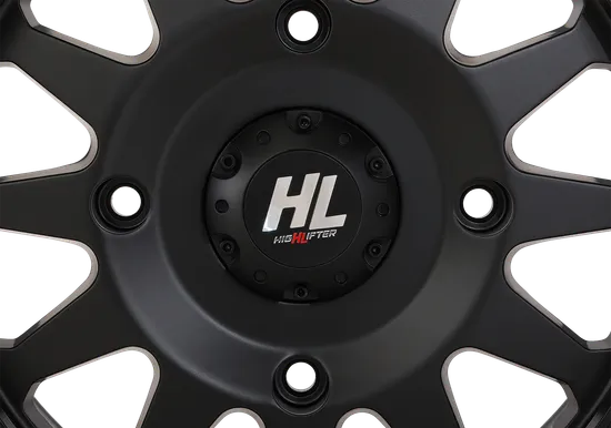HLA1 Beadlock Front Rear Wheel Matte Black 14x7 4/156 5+2 40mm