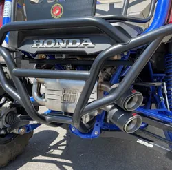 Big Gun Explorer SS Dual Exhaust Pipe Slip On CF End Cap