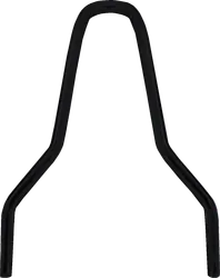 Drag Specialties Round Sissy Bar Black 9.88