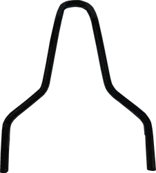 Drag Specialties Round Sissy Bar Black 11