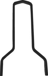 Drag Specialties Square Sissy Bar Tall Black