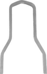 Drag Specialties Square Sissy Bar Chrome 10.2