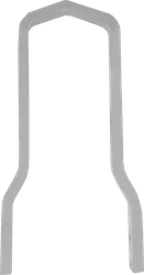 Drag Specialties Square Sissy Bar Chrome 11.10