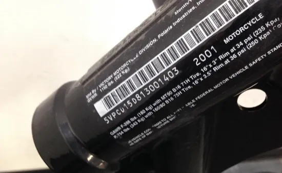 Main Frame Chassis Ready To Go Victory V92C Deluxe 1647