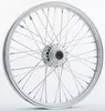 Harddrive Chrome Dual Single Disc 40 Spoke Front Wheel 19 X2.15