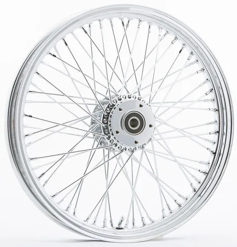 Harddrive Chrome Dual Single Disc 60 Spoke Front Wheel 19 X2.15 1