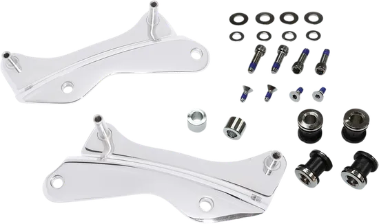 DS Chrome 4 Point Tour Box Luggage Rack Docking Mount Kit