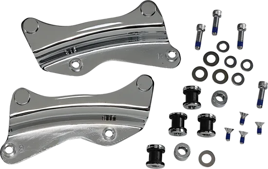 DS Chrome 4 Point Tour Box Luggage Rack Docking Mount Kit