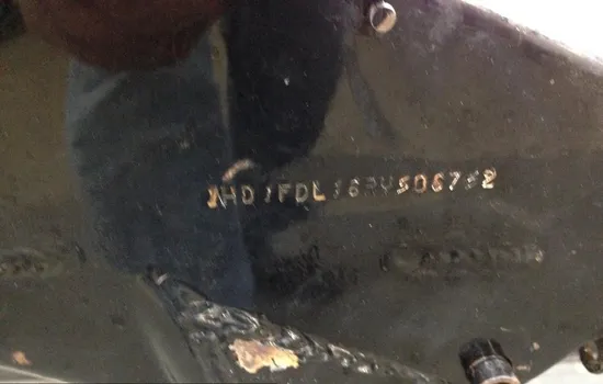 Main Frame Chassis CLN Ready To Go 1994 Harley-Davidson Road King FLHR 1645 x