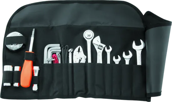 BC 21 Piece Emergency Roll UP Tool Repair Kit for Harley Motorcycles