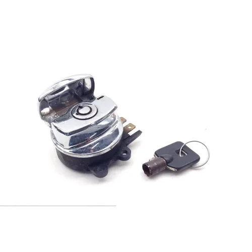 Lockset Ignition Key Steering Lock 1997 Harley Softail Custom FXSTC 1676 3