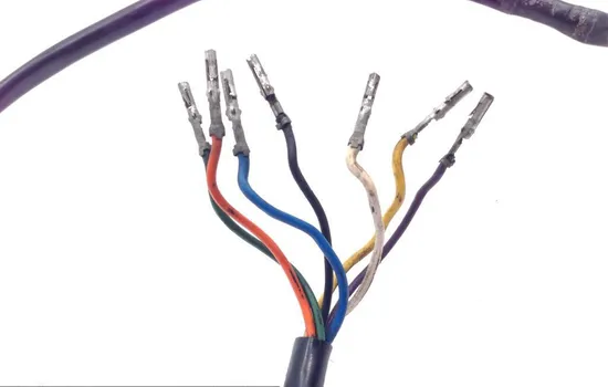 Left Headlight Bar Switch 1987 Harley-Davidson Softail Custom FXSTC 1636 x