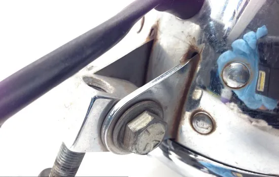 Headlight Front Headlamp 1987 Harley-Davidson Softail Custom FXSTC 1636 x